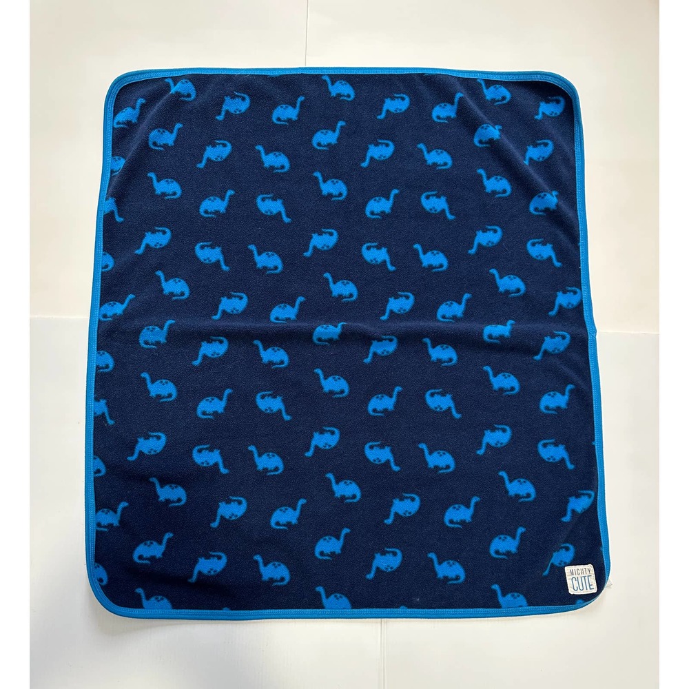 Carter’s Just One You Baby Security Blanket Lovey Blue Dinosaur Dino Mighty Cute
